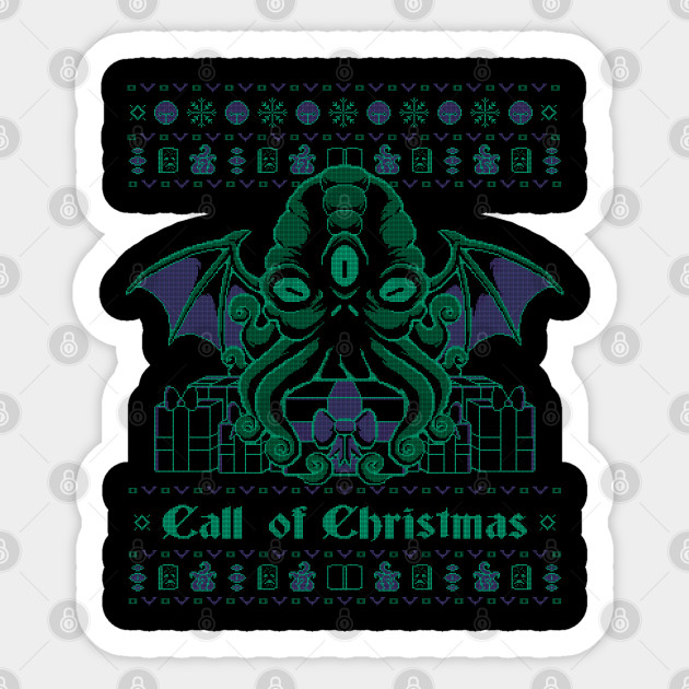 lovecraft christmas sweater